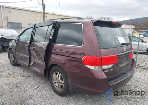 2009 Honda Odyssey Ex-L from USA, damaged, VIN 5FNRL38689B009794